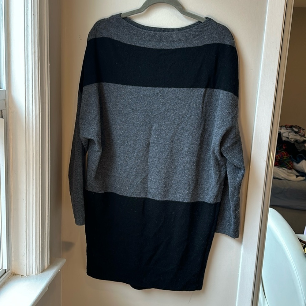 Hatch merino cashmere tunic